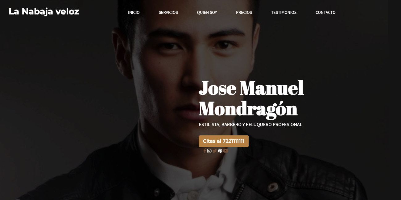 Plantilla para estilistas