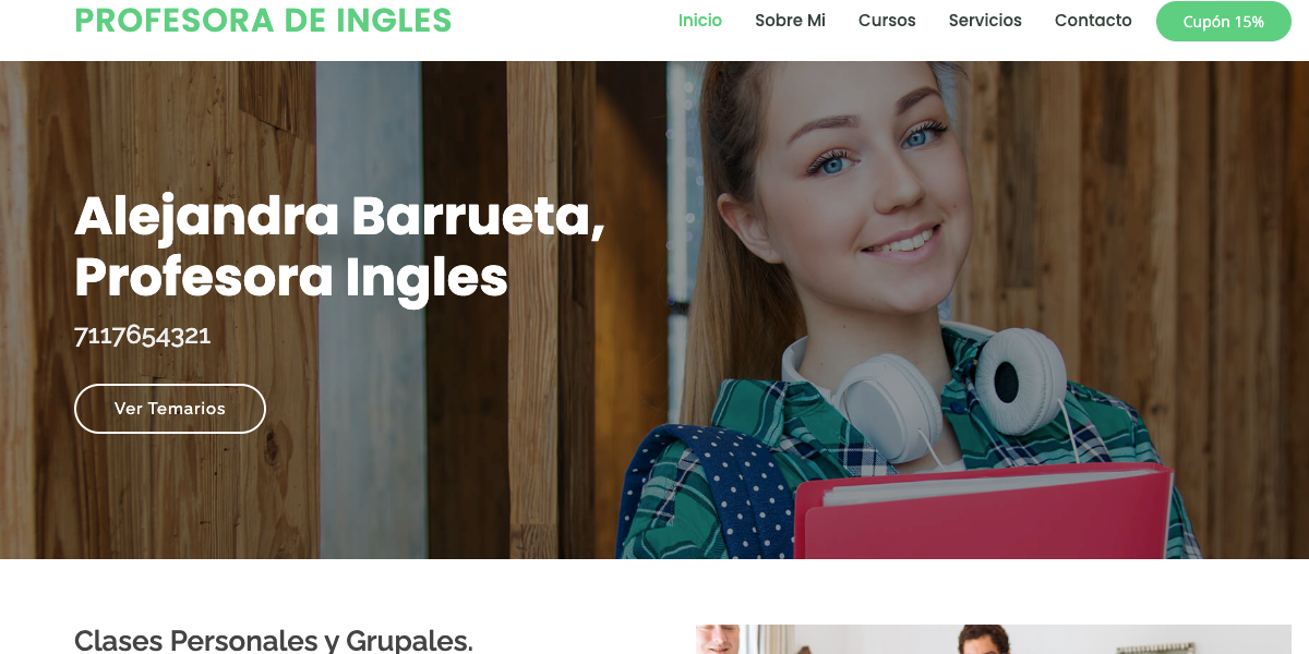 Plantilla para profesores